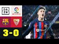 Gavi Mit Erstem Saisontor Barça Zieht Weiter Davon FC Barcelona FC Sevilla 3 0 LaLiga DAZN