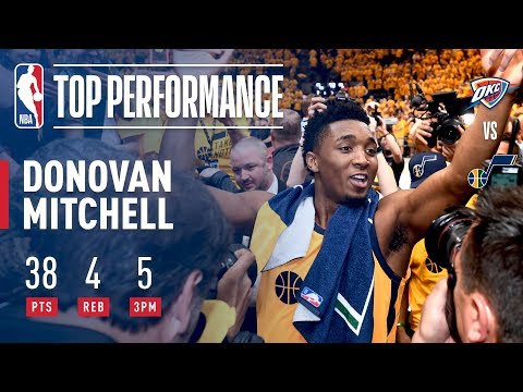 Donovan Mitchell Scores 22 Points in 3rd Quarter | Jazz Win Game 6