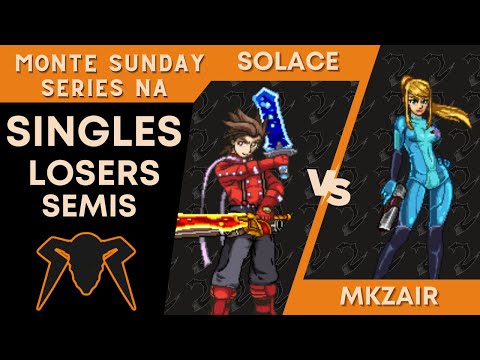 Solace (Lloyd) vs MKZair (Zero Suit Samus) - SSF2 Losers Semis - Monte Sunday Series NA
