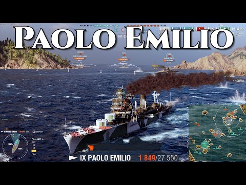 World of Warships: Paolo Emilio - 270 HP