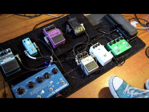 Shoegaze/Dream Pop Pedalboard Demo - Overview — JimijaymesGuitarist