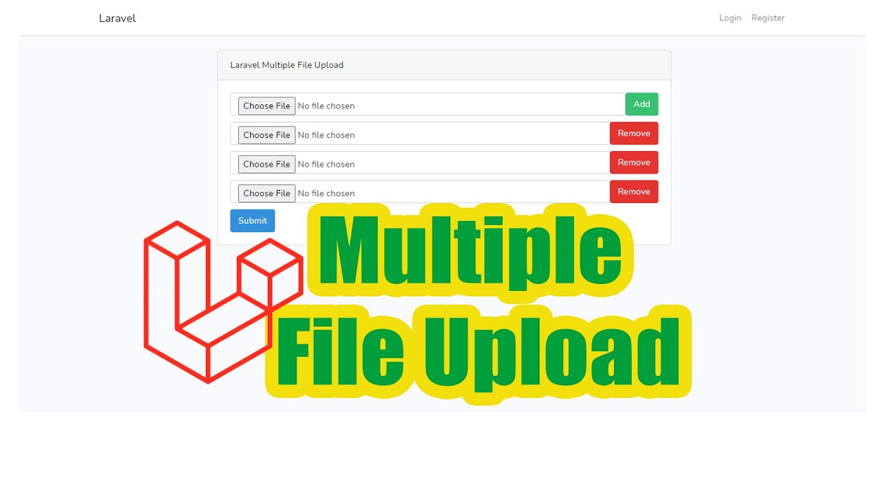Laravel 8 Multiple File Upload Tutorial | Coding Xpress | Laravel Tutorial