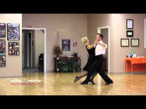 Arthur Murray South Jacksonville Fl dance instructors demonstrate the Tango
