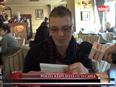 Poezia răsplătită cu o cafea