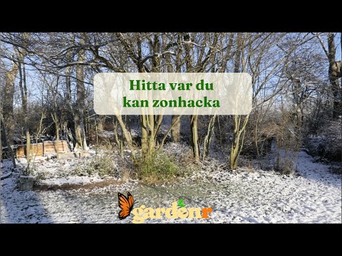 Hitta var du kan zonhacka - Trädgårdshacks med GardenR