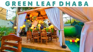 Green Leaf Dhaba | Ambernath | Harley Davidson bike in Family Restaurant | Bar | Lounge #vlog