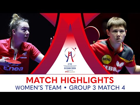 Nina Mittelham (GER) vs Natalia Bajor (POL) | WT G3 - Match 4 | #ITTFWorlds2024