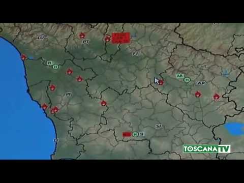 2017-07-17 TOSCANA - INCENDI, IL LAVORO DELLA SALA OPERATIVA REGIONALE