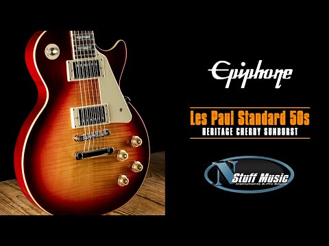 ギター Epiphone Les Paul Standard '50s Heritage Epiphone Les Paul Standard 50s Heritage Cherry Sunburst 2020