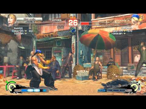 Torneo Arcadia Fighters PC 2012 - HaldQQ (Cody - Rufus) Vs Devilcuco (Yun) - GF