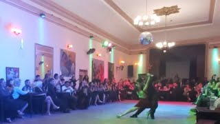 Alexa Yepes/Edwin Espinosa 4⁰ puesto Mundial de Tango Pista 2.023 "Mandria" D'Arienzo/Echagüe