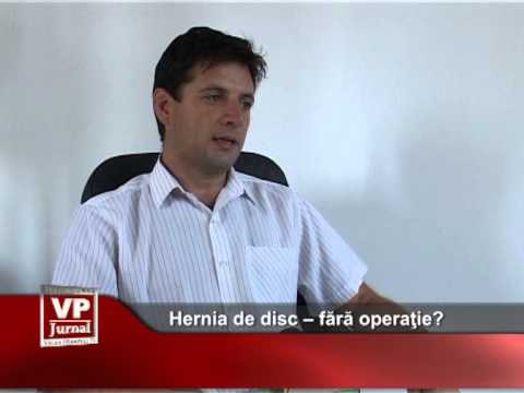 Hernia de disc – fără operaţie?