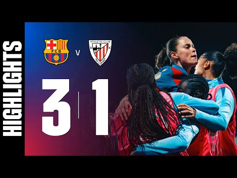 HIGHLIGHTS | FC BARCELONA 3 vs 1 ATHLETIC CLUB | SPANISH SUPER CUP SEMIFINAL 🔵🔴