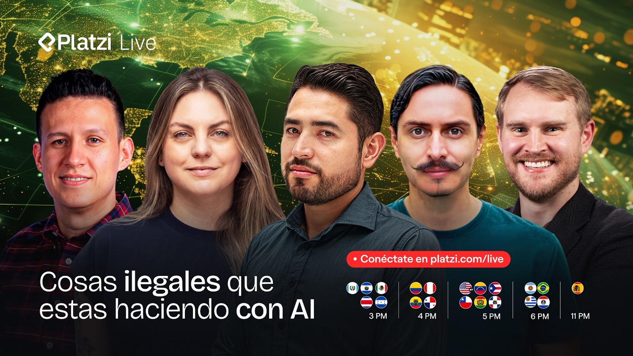 Cosas ilegales que estás haciendo con AI | Platzi Live