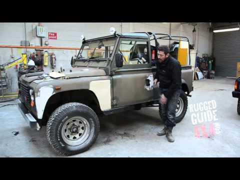 LAND ROVER DEFENDER 90 LHD REBUILD START Part 1