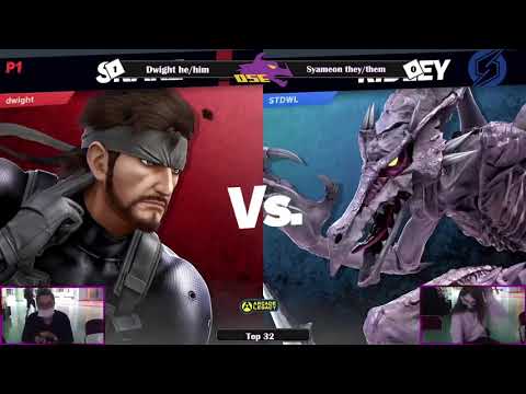 Dwight (Snake) Vs Syameon (Ridley) Shield Break Mario Top 32