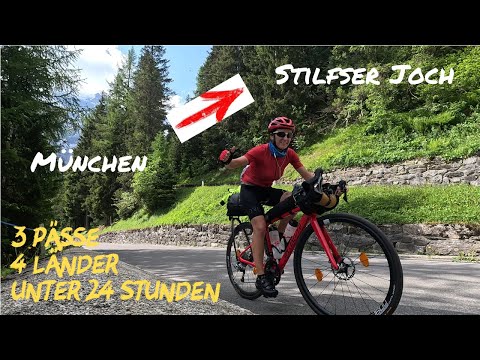 Alpencross von München zum Stilfser Joch: 3 Pässe und 4 Länder unter 24 Stunden