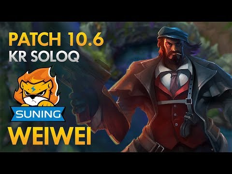 Suning Weiwei - Jungle: Graves vs Elise - KDA 18/2/7