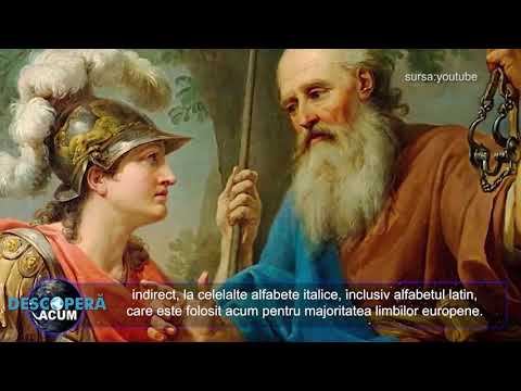 Alfabetul grecesc, stramosul tuturor alfabetelor europene moderne