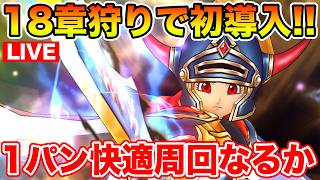 【ドラクエウォーク】ゲレゲレファングを18章周回で初導入!! 快適1パン周回となるか!?【DQW】