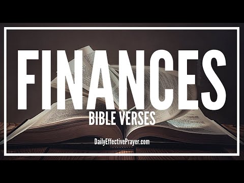 Bible Verses On Finances | Scriptures For Financial Breakthrough (Audio Bible)
