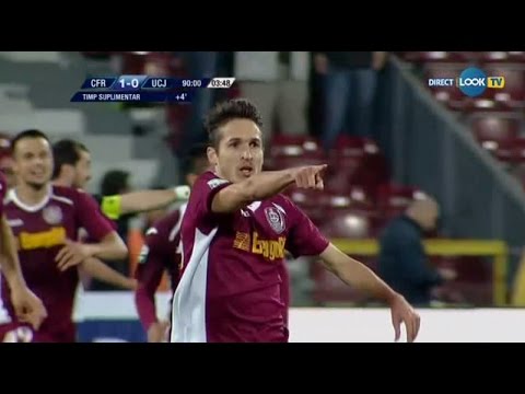Victorie fabuloasa pentru CFR cu U Cluj! Gol in minutul 94!
