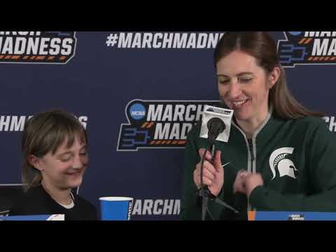 Michigan State First Round Postgame Press Conference - 2025 NCAA Tournament