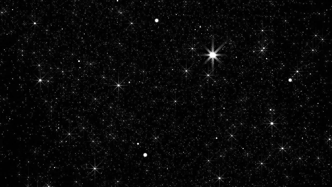 Space Background Stars Fly Through Animation | 4K Screensaver Royalty Free