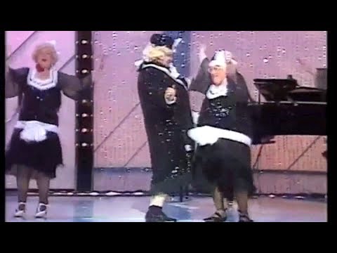 Les Dawson and the Roly polys dancers