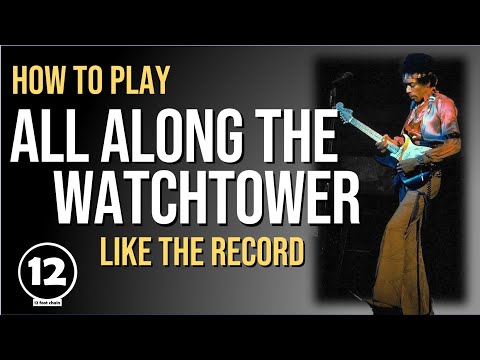 All Along the Watchtower - Jimi Hendrix Experience | Guitar Lesson