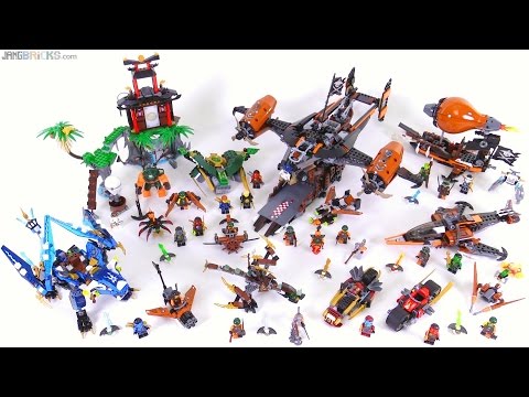 LEGO Ninjago Skybound wave 1 sets together!