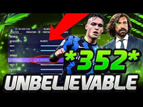 The BEST FORMATION IN FIFA 22! 🔥 3-5-2 CUSTOM TACTICS! - FIFA 22 Pro Clubs