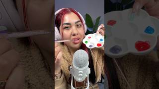 Edible Paint Face Painting ASMR 🎨 | Super Tingly & Satisfying