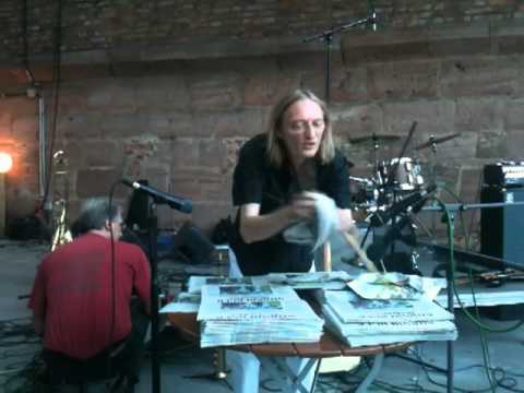 Yogo Pausch - Premiere:  Paper Percussion Performance