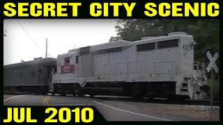 preview picture of video 'Secret City Scenic Dinner Train July 2010'
