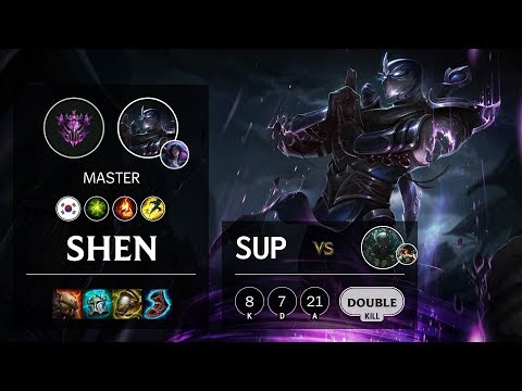 Shen Support vs Pyke - KR Master Patch 10.7