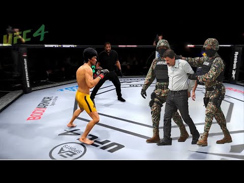 Bruce Lee vs. El Chapo - EA sports UFC 4