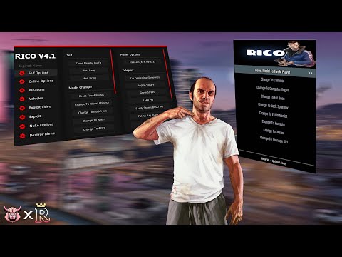 Rico Menu V4.1 - Macho Menu | Updated - RICOMODZ - FiveM Lua Menu