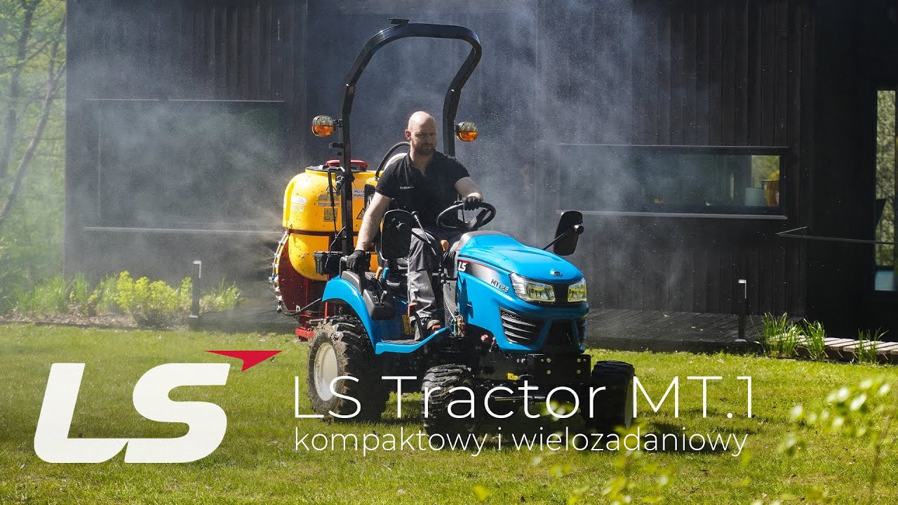 Mini ciągnik z opryskiwaczem - LS MT 1.25 :: LS-Traktor.pl