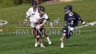 Will Demuth Lacrosse 2016: Gilman/FCA Maryland '18 | Fall Highlights