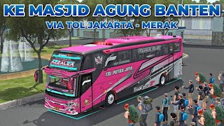 Download lagu Azzalea Tour's Fun Bus Trip to the Grand Mosque of Banten!! | Bus Simulator Indonesia mp3