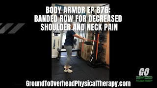 Resistance Band Row demonstration thumbnail