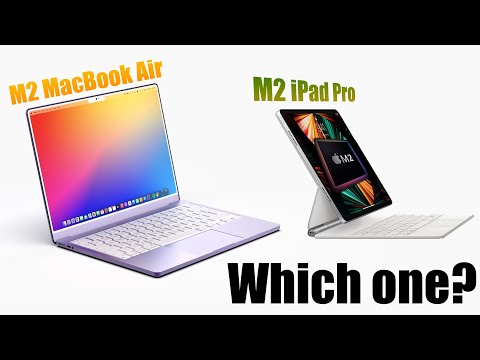 M2 MacBook Air vs M2 iPad Pro! Still the same Answer!