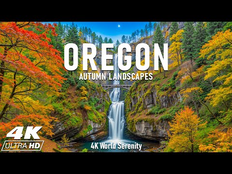 Autumn in Oregon 4K UHD 🍁 Discover the Most Beautiful Fall Scenery in Oregon This Season