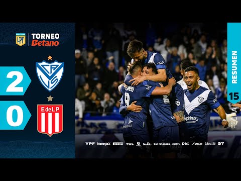 VÉLEZ 2 - 0 ESTUDIANTES I Resumen del partido | #TorneoBetano 2024