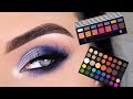 ABH Riviera + Morphe X James Charles Palette | Blue Eye Makeup Tutorial
