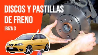 Youtube thumbnail of video "Cómo cambiar los discos y las pastillas de freno delanteros IBIZA 3 🚗"