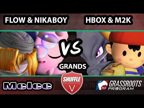 Shuffle V - CT EMP | M2K & CT Hungrybox Vs. SS | Flow & SS Nicaboy - SSBM Grand Finals - Melee