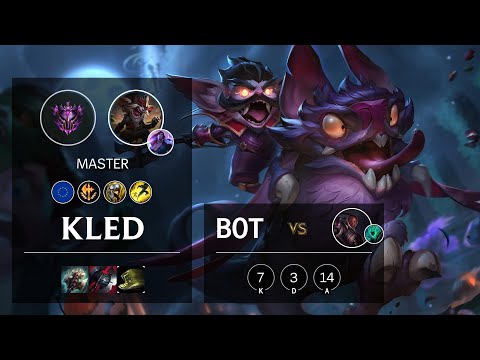 Kled Bot vs Lucian - EUW Master Patch 10.13