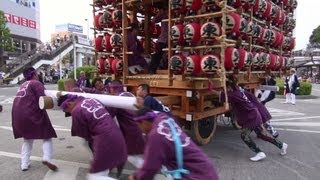 preview picture of video '【 Japan】 久喜提燈祭り「天王様」　－　Kuki  Chōchin  Festival'